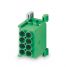 Répartiteur MAG25-2 vert (terre) 400V, 80A - 4x 2,5-25mm² - MOREK