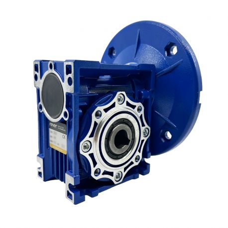 Réducteur roue et vis MSF 040, i:7.5, 120 tr/min, IEC71 B5 Ø160, 0.25 kW 6P