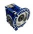 Réducteur roue et vis MSF 025, i:7.5, 186 tr/min, IEC56 B14 Ø80, 0.09 kW 4P