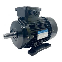 Moteur Électrique Triphasé 0.75kW/1CV, 1000Tr/min, 230/400V, B3, HA90, IE3, Alu - CEMER