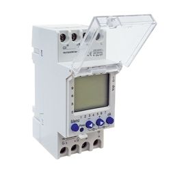 SDT582C interrupteur horaire programmable digital 24h/7j - 16A - 220VAC - 2 sorties - IMO