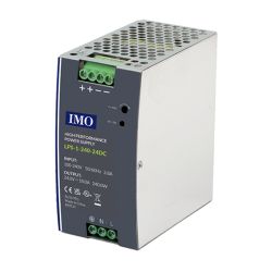 Alimentation à découpage 240W, 24VDC, 10A, autoprotégée, Montage rail DIN - LPS124024DC IMO