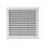 Grille de ventilation avec filtre 105x105mm IP54 pour coffret/armoire électrique