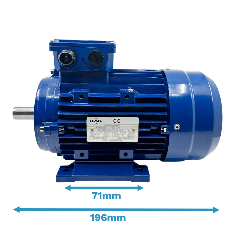 dimensions carcasse moteur côté