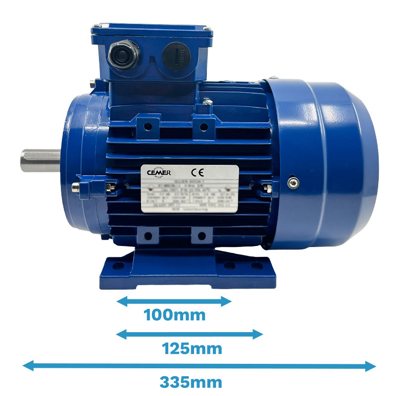 dimensions carcasse moteur côté