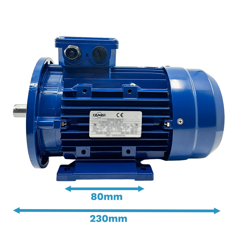 dimensions carcasse moteur côté